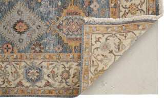 Havila Fine Rugs Mughal H1772 Blue/Gold Area Rug