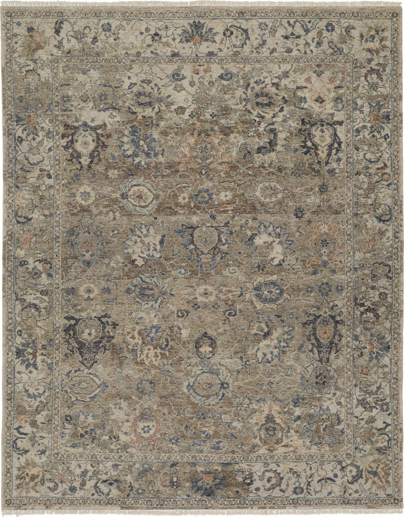 Havila Fine Rugs Mughal H1819 Gray/Blue Area Rug