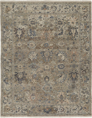 Havila Fine Rugs Mughal H1819 Gray/Blue Area Rug