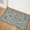 Dalyn Marbella MB5 Mineral Blue Area Rug Lifestyle Image Feature