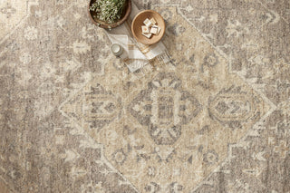 Loloi Marco MCO-02 Taupe / Camel Area Rug Lifestyle Image Feature