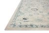 Loloi Marcella MAC-02 Blue / Ivory Area Rug Corner Image