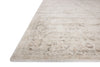 Loloi Marcella MAC-03 Cream / Pebble Area Rug Corner Image