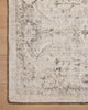 Loloi Marcella MAC-03 Cream / Pebble Area Rug Corner Image
