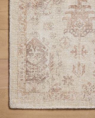 Loloi Marcella MAC-04 Sand / Terracotta Area Rug Corner Image