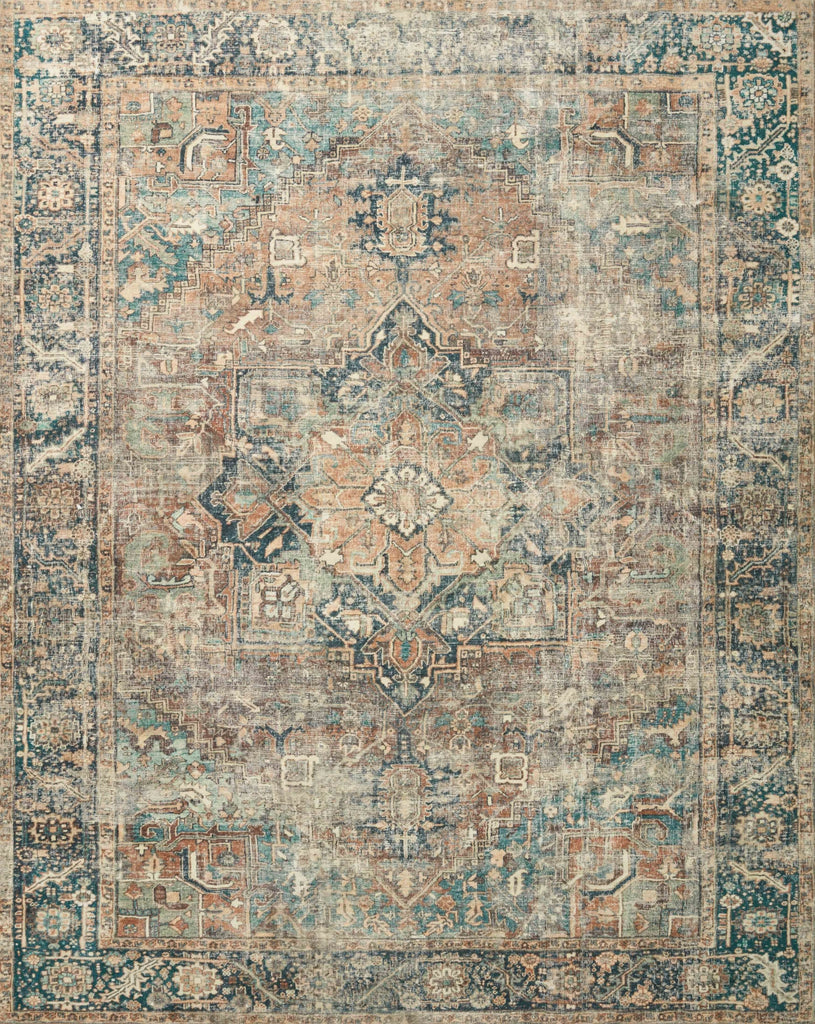 Loloi Margot MAT-02 Terracotta/Lagoon Area Rug main image