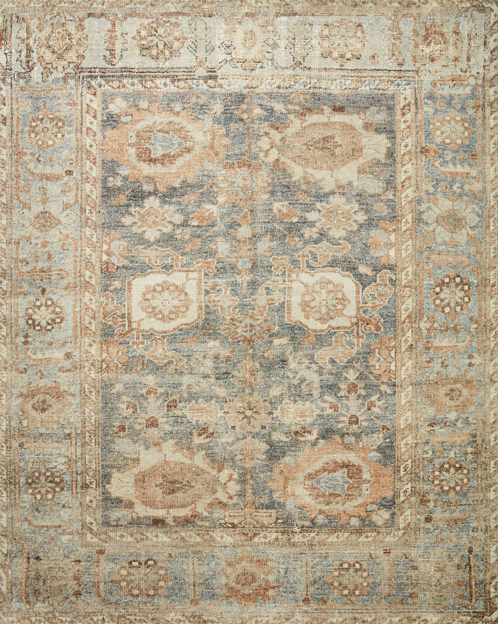 Loloi Margot MAT-03 Ocean/Spice Area Rug