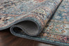 Loloi Margot MAT-05 Ocean/Brick Area Rug Pile Image