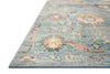 Loloi Margot MAT-06 Denim/Multi Area Rug Corner Image