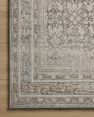Loloi Margot MAT-08 Ivory / Slate Area Rug Corner Image