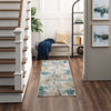 Karastan Tryst Marseille Blue Area Rug 