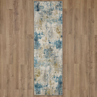 Karastan Tryst Marseille Blue Area Rug Main Image