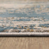 Karastan Tryst Marseille Blue Area Rug Detail Image