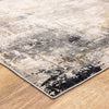 Karastan Tryst Marseille Grey Area Rug Angle Image
