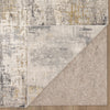 Karastan Tryst Marseille Grey Area Rug Back Image