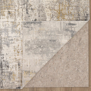 Karastan Tryst Marseille Grey Area Rug Back Image