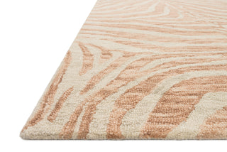Loloi Masai MAS-01 Blush/Ivory Area Rug Corner Image