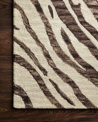 Loloi Masai MAS-01 Java/Ivory Area Rug Corner Image