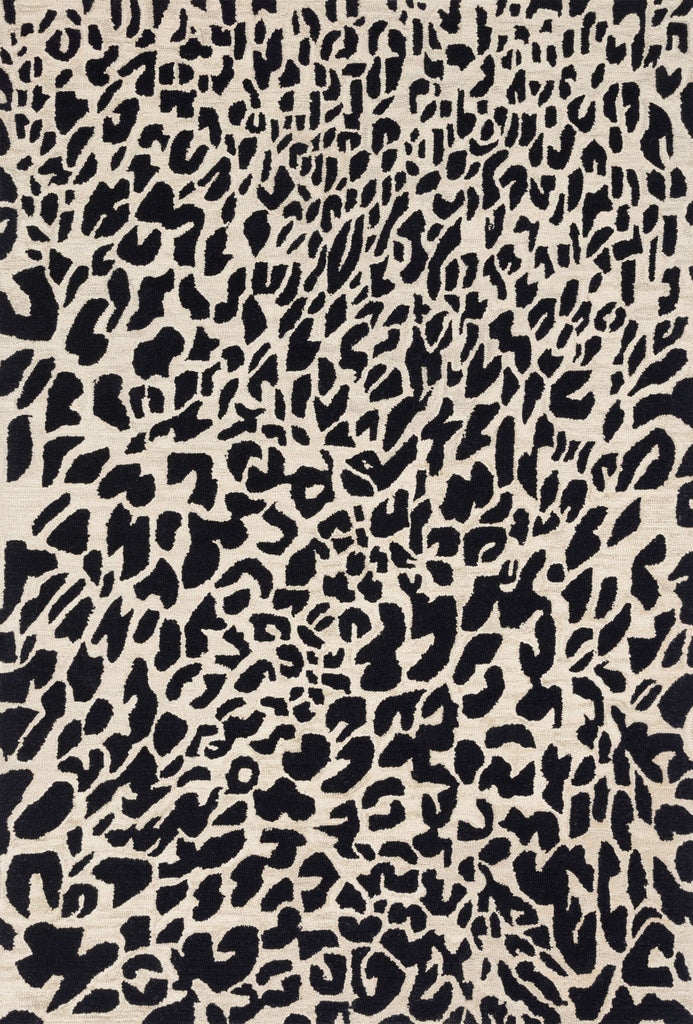 Loloi Masai MAS-02 Black/Ivory Area Rug main image