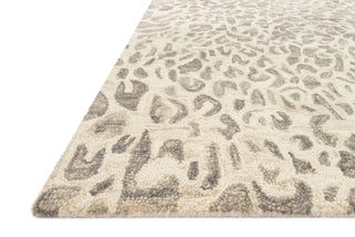 Loloi Masai MAS-02 Grey/Ivory Area Rug Corner Image