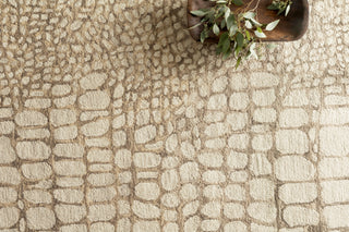 Loloi Masai MAS-03 Neutral Area Rug Lifestyle Image Feature
