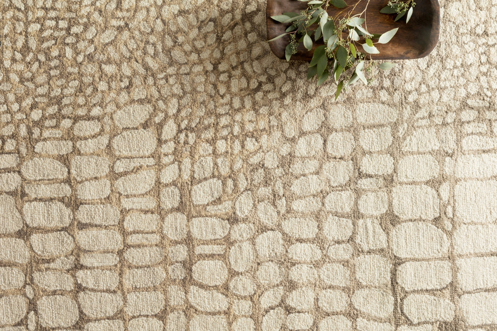 Loloi Masai MAS-03 Neutral Area Rug Lifestyle Image Feature