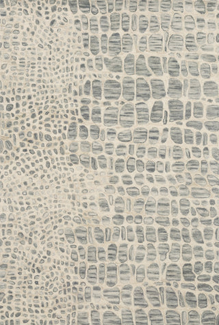Loloi Masai MAS-03 Silver Grey/Ivory Area Rug main image