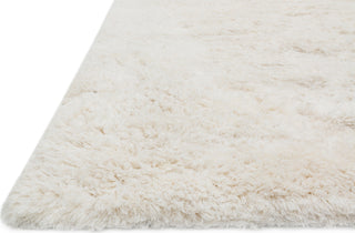 Loloi Mason Shag MH-01 Ivory Area Rug Corner Shot