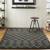 Nourison Martil MAT01 Charcoal Area Rug Corner Image
