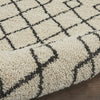 Nourison Martil MAT01 Charcoal Area Rug Corner Image