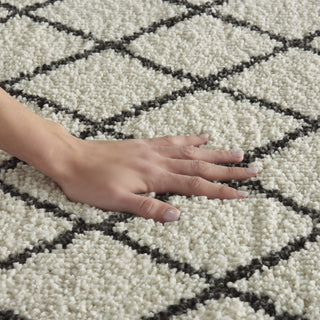 Nourison Martil MAT01 Charcoal Area Rug Room Image Feature