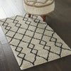 Nourison Martil MAT01 Ivory/Charcoal Area Rug Corner Image