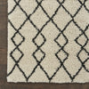 Nourison Martil MAT01 Ivory/Charcoal Area Rug Detail Image