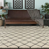 Nourison Martil MAT01 Ivory/Charcoal Area Rug Room Image Feature