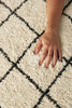 Nourison Martil MAT01 Ivory/Charcoal Area Rug Room Image Feature