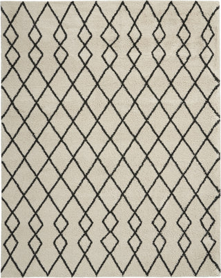Nourison Martil MAT01 Ivory/Charcoal Area Rug Main Image