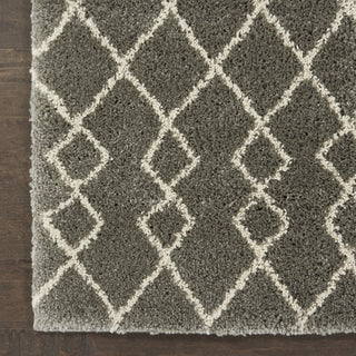 Nourison Martil MAT01 Silver Area Rug Detail Image