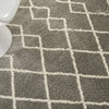 Nourison Martil MAT01 Silver Area Rug Corner Image