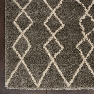 Nourison Martil MAT01 Silver Area Rug Detail Image