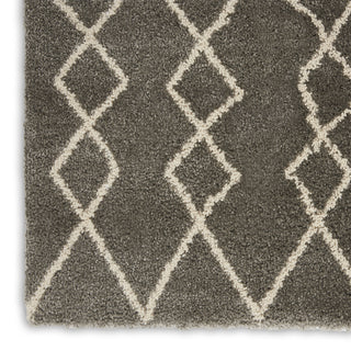 Nourison Martil MAT01 Silver Area Rug Texture Image