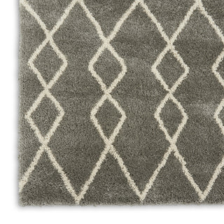 Nourison Martil MAT01 Silver Area Rug Texture Image
