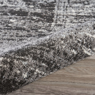 LR Home Matrix 81173 Jet Black/Titanium Area Rug Lifestyle Image Feature