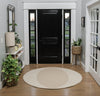 Colonial Mills Luxury Maya Beige Drip Area Rug