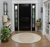 Colonial Mills Luxury Maya Beige Drip Area Rug