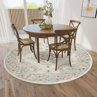 Dalyn Marbella MB1 Ivory Area Rug 