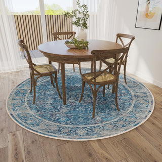 Dalyn Marbella MB2 Navy Area Rug 