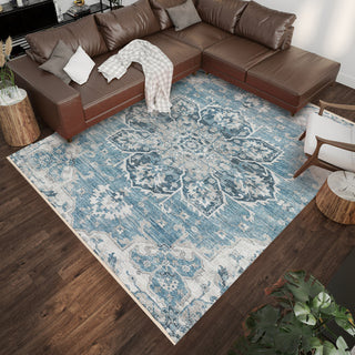 Dalyn Marbella MB3 Denim Area Rug