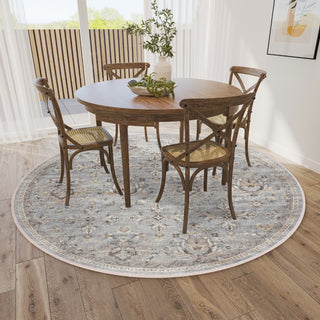 Dalyn Marbella MB4 Silver Area Rug