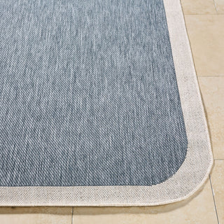 Livabliss Miami Beach MBH-2300 Blue Area Rug Angle