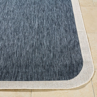 Livabliss Miami Beach MBH-2301 Dark Blue Area Rug Angle